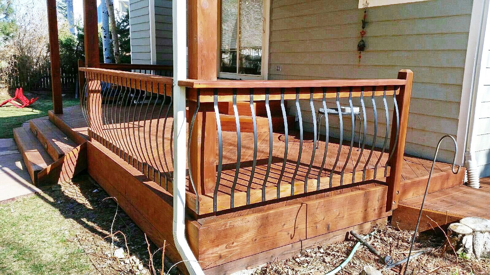 Deck refinishing project